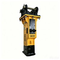 SB30 Bergbau-Erzbrecher Hydraulischer Abbruchhammer für 2,5-4,5 Tonnen ZX30U ZX35 ZX38U Bagger Anbaugeräte Ersatzteile