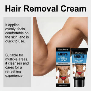 Crema Depilatoria para Hombre, Fórmula Suave e Indolora, Crema Depilatoria Masculina para Todo el Cuerpo, para Eliminar el Vello del <span class=keywords><strong>Pecho</strong></span>, Axilas y Piernas - Product Image 4