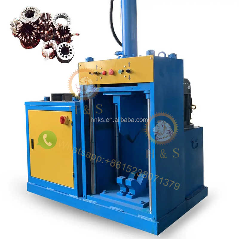 Electric Waste Motor Stator Dismantling Cutting