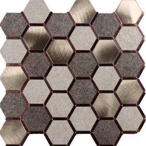 Prix d'usine hexagone mosaïque carrelage mosaïque mexicaine carrelage mosaïque pour la décoration de la maison à bas prix - Product Image 3