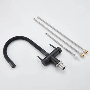 Robinet de cuisine 3 voies en acier inoxydable 304 moderne, sans plomb, à prix abordable, vente chaude en usine - Product Image 6