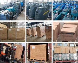 Chariot de nettoyage Chariot à cadre en acier inoxydable Aspirateur électrique à batterie à monter - Product Image 4