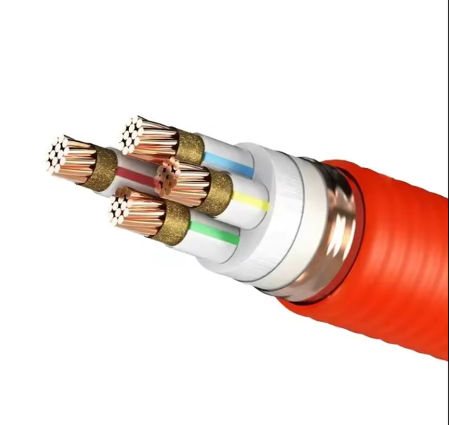 YTTWY Armored Flexible Mineral Insulated Fire Survival Cable for Home Appliances Nuclear Power Stations & Metro Projects