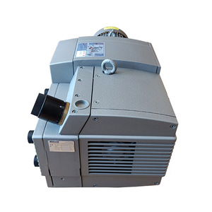 Bomba de vacío de paletas rotativas sin aceite Becker KVT3.60, motor eléctrico de 3 HP, 230/400V, conexión de brida, descarga de 1 pulgada - Product Image 3
