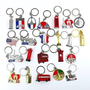 Vente <span class=keywords><strong>en</strong></span> gros de porte-clés <span class=keywords><strong>en</strong></span> alliage de zinc 3D avec logo personnalisé, souvenir pour la France, l'Italie, le Royaume-Uni, Dubaï, l'<span class=keywords><strong>Égypte</strong></span>, tourisme, impression <span class=keywords><strong>en</strong></span> gravure - Product Image 1