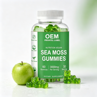 Gummies au Stévia, au Fruit du Moine, à l'Erythritol et au Sirop de Maïs, Sans Sucre Ajouté, à la Mousse de Mer