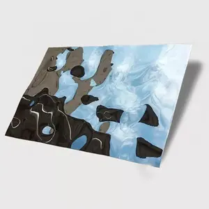 <span class=keywords><strong>Liquidación</strong></span>: Lámina de Acero Inoxidable 304 con Diseño de Ondas de Agua para Techos y Paredes - Product Image 1