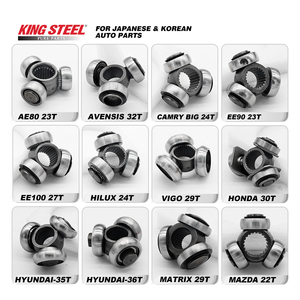 Vua Thép Auto <span class=keywords><strong>Cv</strong></span> Tripod Doanh Chất Lượng Cao Bên Trong Tripod <span class=keywords><strong>Cv</strong></span> Doanh Mang Cho Toyota Camry Hilux Honda Fit Mazda 20T Navara D40 - Product Image 5