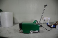 Soudeuse à air chaud industrielle OEM automatique pour imperméabilisation de toitures en PVC 4200W, machine à souder les bâches et les banderoles JIT-740