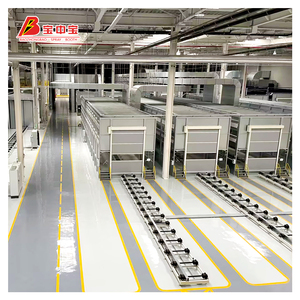 Ligne de production de <span class=keywords><strong>peinture</strong></span> robotisée automatique BZB Rail Trolley pour carrosseries de trains et de véhicules lourds, pulvérisation continue - Product Image 1