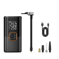 Portable Wireless 120W High Pressure Electric Tire Inflator Digital Car Air Compressor with 150psi ABS Material