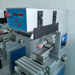 空気圧単色パッドプリンターカルーセルテーブルSPDミニパッド印刷機TシャツTシャツTシャツサッカーペングローブ - Product Image 3