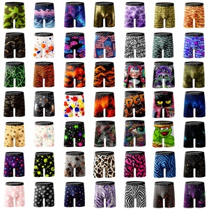 Özelleştirilmiş antibakteriyel marka Logo grafik şort 3D dijital baskı <span class=keywords><strong>Boxer</strong></span> külot yüzmek mayo artı boyutu tasarımcı iç çamaşırı erkekler - Product Image 1