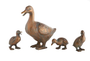 <strong>Fox</strong> Family Statue Outdoor Lawn Yard Polyresin Animal <strong>Figurine</strong> Sculpture Ornament,<strong>Fox</strong> Family Figure Resin - Product Image 4