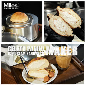 Miles UFO2000 Elettrico Portatile Approvato CE, Alta Produttività, in Acciaio Inossidabile, per Gelato, Panini, Sandwich, Gelati, Burger e Snack - Product Image 2