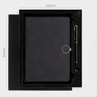 Carnet à anneaux A5 personnalisé style minimaliste Ins, coffret cadeau pour affaires, bureau, réunions, journal étudiant, quotidien, Nouvel An