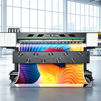 Impresora Automática de Rollo a Rollo NEWIN Xp600 I3200 con Tinta Eco Solvente, Certificación CE, 24 m²/h, 1 Año de Garantía