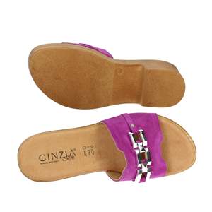 Sandalias de Plataforma con Tacón Cinzia Soft para Mujer, Color Fucsia, Modelo NG8977 - Product Image 6