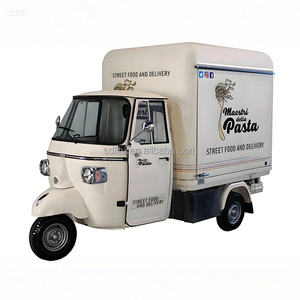 Triciclo Eléctrico Multiusos de Fábrica para Venta de Comida Rápida, Bebidas, Helados y Café - Product Image 3