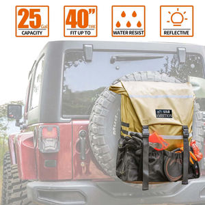 AMBITION-Bolsas refrigeradoras de almacenamiento <span class=keywords><strong>para</strong></span> <span class=keywords><strong>coche</strong></span>, gran capacidad, impermeables, solución de almacenamiento definitiva, bolsa de rueda de repuesto trasera 4x4 - Product Image 2