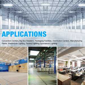 Luminaria Lineal High Bay de 150 LPW-185 LPW, Clasificación IP65, 100W-240W, Garantía de 5 Años, Aleación de Aluminio, 6000K, Luz Diurna, Regulable - Product Image 5