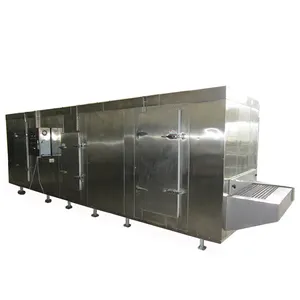 Tunnel Freezer Machine Blast Quick Freezing Seafood Meat Fruits