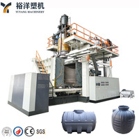 Máquina de Moldeo por Extrusión-Soplado para el Procesamiento de Materiales Reciclados, Apta para Tanques de Agua de HDPE de 2 Capas y 500L