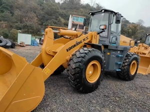 Lonking LG955 Diesel Wheel Loader Yellow Front End Loader Heavy Duty Construction Equipment - Product Image 4