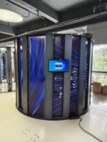 Escáner Corporal Humano 3D Interactivo Astermon ASTM-M18108, 108 Cámaras Industriales de Alta Velocidad, Estructura de 18 Columnas, 0.01S