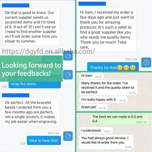 สร้อยคอสลักโลโก้ส่วนตัว สร้อยคอสแตนเลสชุบทอง ป้ายจี้เปล่ารูปหัวใจ รูปทรงสี่เหลี่ยม ป้ายจี้สำหรับสุนัข - Product Image 6