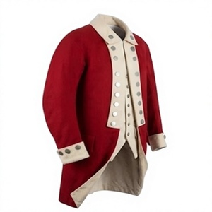 Manteau long en laine mélangée de style continental pour homme, idéal pour les costumes et les spectacles - Product Image 2