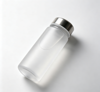 Bouteille d'eau en plastique PP givré avec logo personnalisé, gobelet de sport portable, cadeau promotionnel, vente en gros