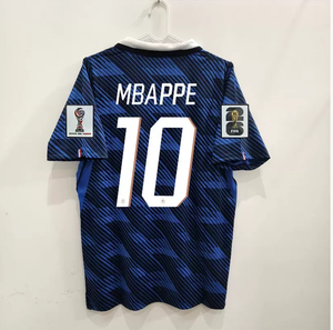 Maillot de football commémoratif personnalisé de l'équipe nationale, Argentine Messi, France Mbappé, Espagne Yamal, souvenir - Product Image 3