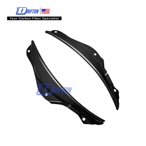 Visible Carbon Fiber SF90 Front <b>Side</b> Air Inlet Trims For Ferrari SF90 - Product Image 1