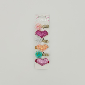 คลิปหนีบผมสำหรับเด็ก Gretel Heart Duckbill - Product Image 1