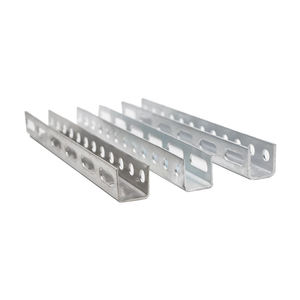 Saluran C galvanis HDG Unistrut C saluran purlin baja galvanis Harga Saluran u - Product Image 6