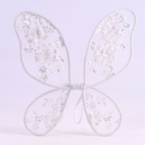 Niños mariposa hadas alas Ángel disfraz fiesta vestir accesorios colorido brillo niños princesa hadas alas - Product Image 5
