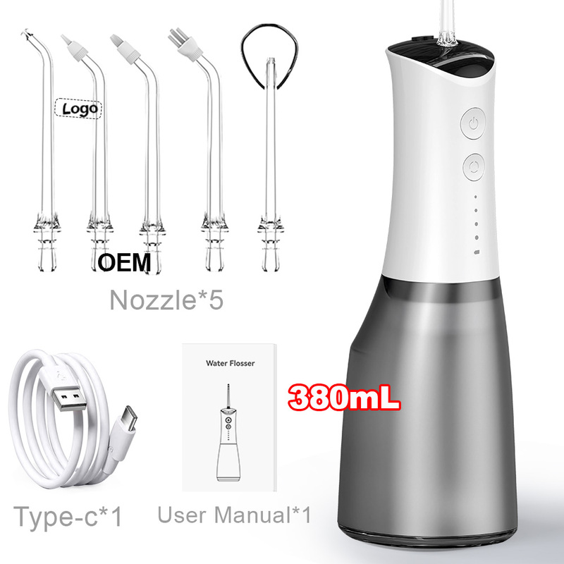 380mL IPX7 Waterproof Rechargeable Cordless Pick