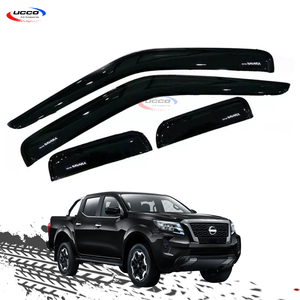 4X4 Thời Tiết Khiên Cho Hilux Phụ Kiện <span class=keywords><strong>N80</strong></span> 2015-2024 Kép Cab Weathershields Cửa Sổ Visors Gió lệch Mặt Trời Mưa Bảo Vệ - Product Image 5