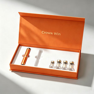Biodegradable Magnetic Rigid Cardboard Custom Design Beauty Peptide Pen Vial Packaging Cosmetic Skincare Paper <b>Box</b> Sponge - Product Image 3