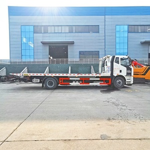รถยกพ่วงแบบแบน Faw 4x2 8 ตัน รถบรรทุกอเนกประสงค์ สำหรับกู้ภัยบนท้องถนน ขาย - Product Image 3