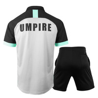Maillots de football uniformes pro d'arbitre personnalisés pour uniformes d'arbitre de football