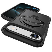 Coque de luxe pour iPhone 18 Pro Max avec support magnétique, protection antichute et antichoc pour iPhone 18, 17, 16 Pro Max