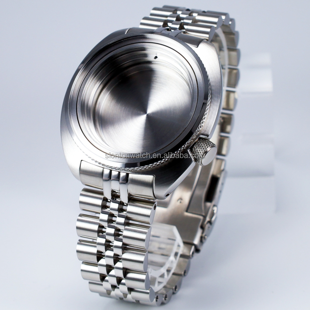 Slonton Factory High Quality Custom Watch Parts Turtle SKX Convertion NH35 Watch Case for Seiko Watch Parts