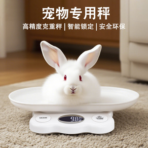 Electronic <b>Scale</b> 30kg Large Tray High Precision For Pet Food Parcel Weighing <b>Kitchen</b> Use Durable Battery Powered - Product Image 4