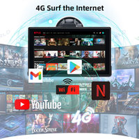 Version 4G Écran HD 7 pouces Navigateur GPS Batterie longue durée 4500 mAh Appareil de navigation portable pour véhicule