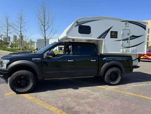 Mini camping-cars modernes confortables et légers, camping-car coulissant 4x4 tout-terrain, <span class=keywords><strong>caravane</strong></span> pour camion, <span class=keywords><strong>remorque</strong></span> de voyage, 4 personnes, haute qualité - Product Image 2