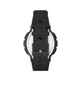 Herren Sportliche Analog-Quarzuhr mit Alarm Leuchtendes Harzgehäuse TPU-Armband Uhr 50 Bar Wasserdicht
