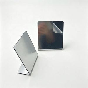 Custom L Shaped Acrylic <b>Mirror</b> Free Standing Tabletop <b>Vanity</b> <b>Mirror</b> Shatterproof Desktop Makeup <b>Mirror</b> for Home Office - Product Image 1