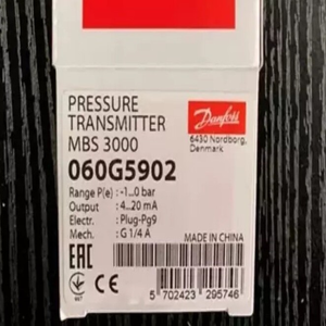 Transmisor de Presión Danfoss MBS3000 060G5902 Disponible en Stock - Product Image 1